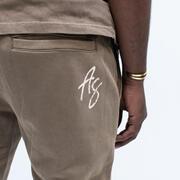 
                  
                    Load image into Gallery viewer, ALMOST SOMEDAY SIGNATURE SUNFADE FLARE SWEATPANTS  BROWN/MOCHA
                  
                