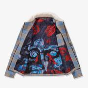 
                  
                    Load image into Gallery viewer, SUGARHILL &amp;quot;FAITH&amp;quot; WOVEN JACKET (BLUE SHERPA)
                  
                