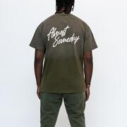 
                  
                    Load image into Gallery viewer, ALMOST SOMEDAY SIGNATURE OLIVE SUNFADE TEE
                  
                