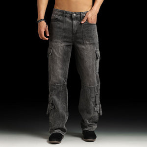 
                  
                    Load image into Gallery viewer, WAIMEA BAGGY FIT BLACK WASH JEANS
                  
                