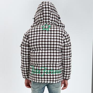 
                  
                    Load image into Gallery viewer, SUGARHILL &amp;quot;FORTUNA&amp;quot; WOVEN PUFFER JACKET (CHOCOLATE)
                  
                