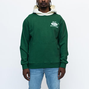 
                  
                    Load image into Gallery viewer, ALMOST SOMEDAY HI-FI HOODIE GREEN/WHITE
                  
                