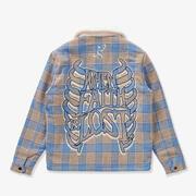 
                  
                    Load image into Gallery viewer, SUGARHILL &amp;quot;FAITH&amp;quot; WOVEN JACKET (BLUE SHERPA)
                  
                