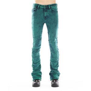 
                  
                    Load image into Gallery viewer, CULT OF INDIVIDUALITY HIPSTER NOMAD BOOT EMERALD JEANS
                  
                