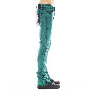 
                  
                    Load image into Gallery viewer, CULT OF INDIVIDUALITY HIPSTER NOMAD BOOT EMERALD JEANS
                  
                