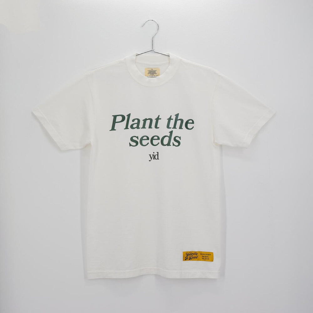 YESTERDAY IS DEAD SEEDS TEE WHITE