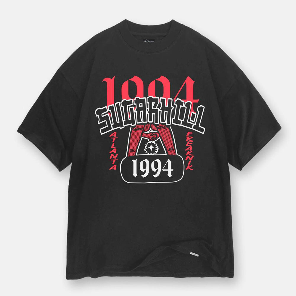 
                  
                    Load image into Gallery viewer, SUGARHILL &amp;quot;1994&amp;quot; T-SHIRT (VINTAGE BLACK)
                  
                