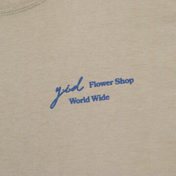 
                  
                    Load image into Gallery viewer, YESTERDAY IS DEAD FLOWER SHOP TEE OATMEAL/NAVY
                  
                