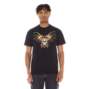 
                  
                    Load image into Gallery viewer, CULT OF INDIVIDUALITY SHORT SLEEVE “LUCKY BAT “ BLACK  TEE
                  
                