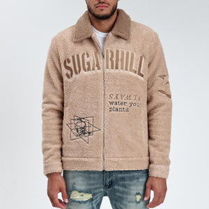 
                  
                    Load image into Gallery viewer, SUGARHILL &amp;quot;GROWTH&amp;quot; SHERPA JACKET (SAND)
                  
                