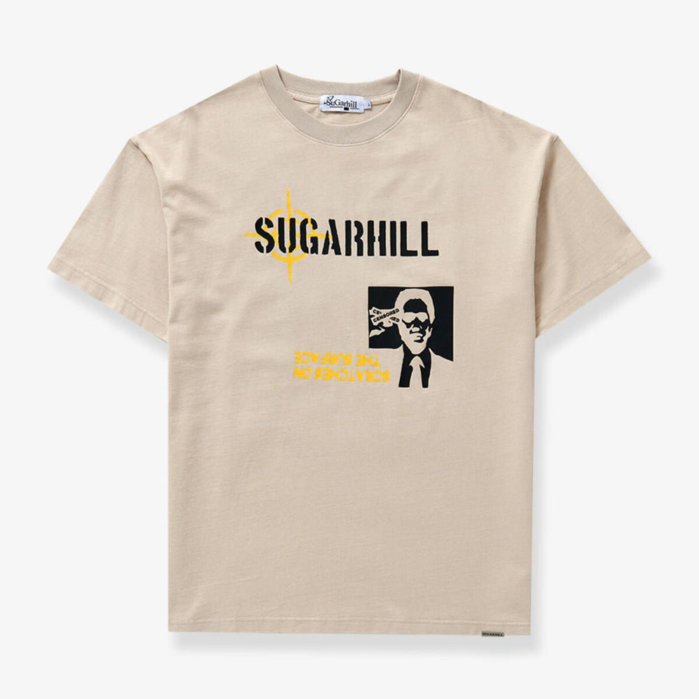 
                  
                    Load image into Gallery viewer, SUGARHILL SCRATCH T SHIRT VINTAGE KHAKI
                  
                
