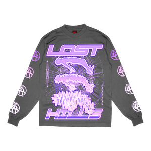 
                  
                    Load image into Gallery viewer, LOSTHILLS PURPLE/GREY LONG SLEEVE
                  
                